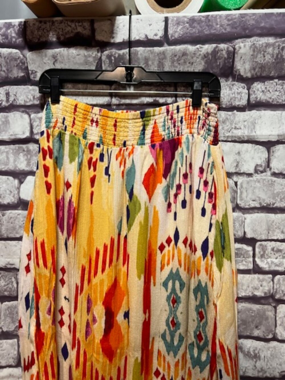 Coldwater Creek Multicolored Pull On Skirt Size L - Picture 2 of 9
